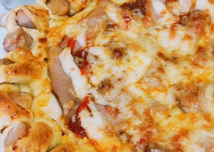 Cara Gampang Menyiapkan Resep pizza tanpa ulen, Bisa Manjain Lidah