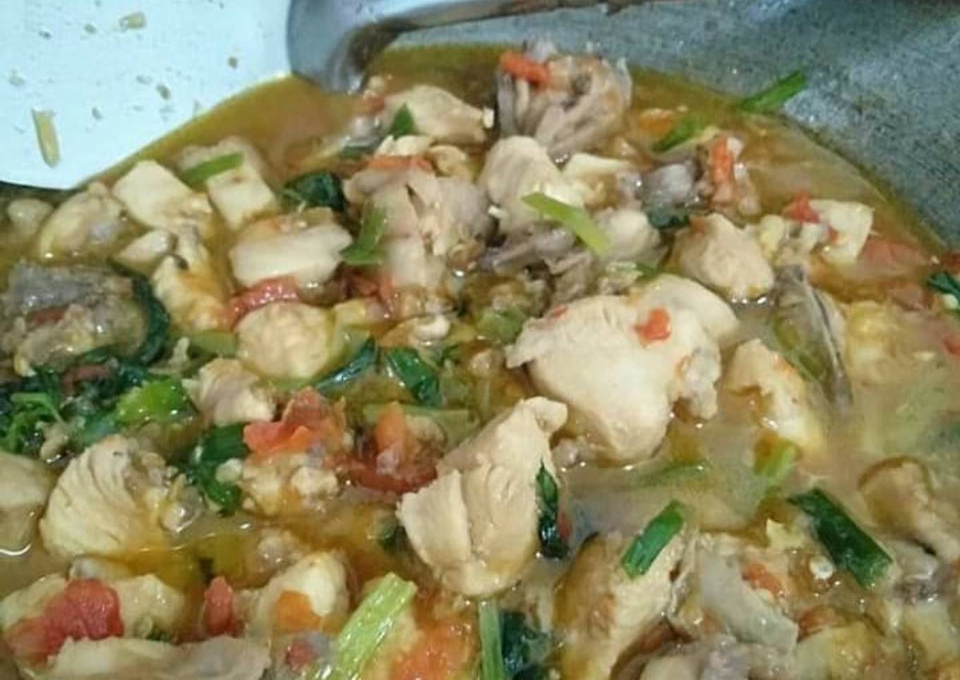 Rica rica ayam kuah sederhana