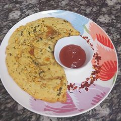 A picture of Spicy cheesy garlic bread😋.