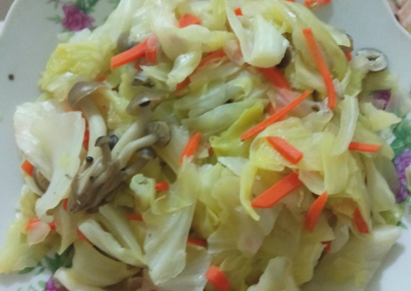 Oseng" sayur kol