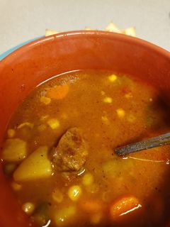 A picture of Vegetable Beef Soup.