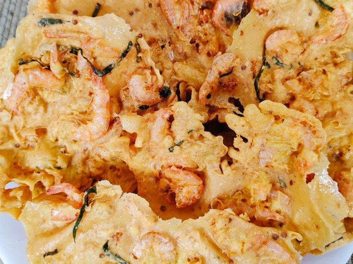 Langkah Mudah untuk Menyiapkan Peyek Udang / Gimbal Udang yang Menggugah Selera