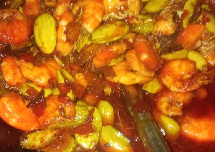 Resep Balado udang petai yang Enak