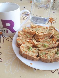 Foto resep Telur dadar gulung