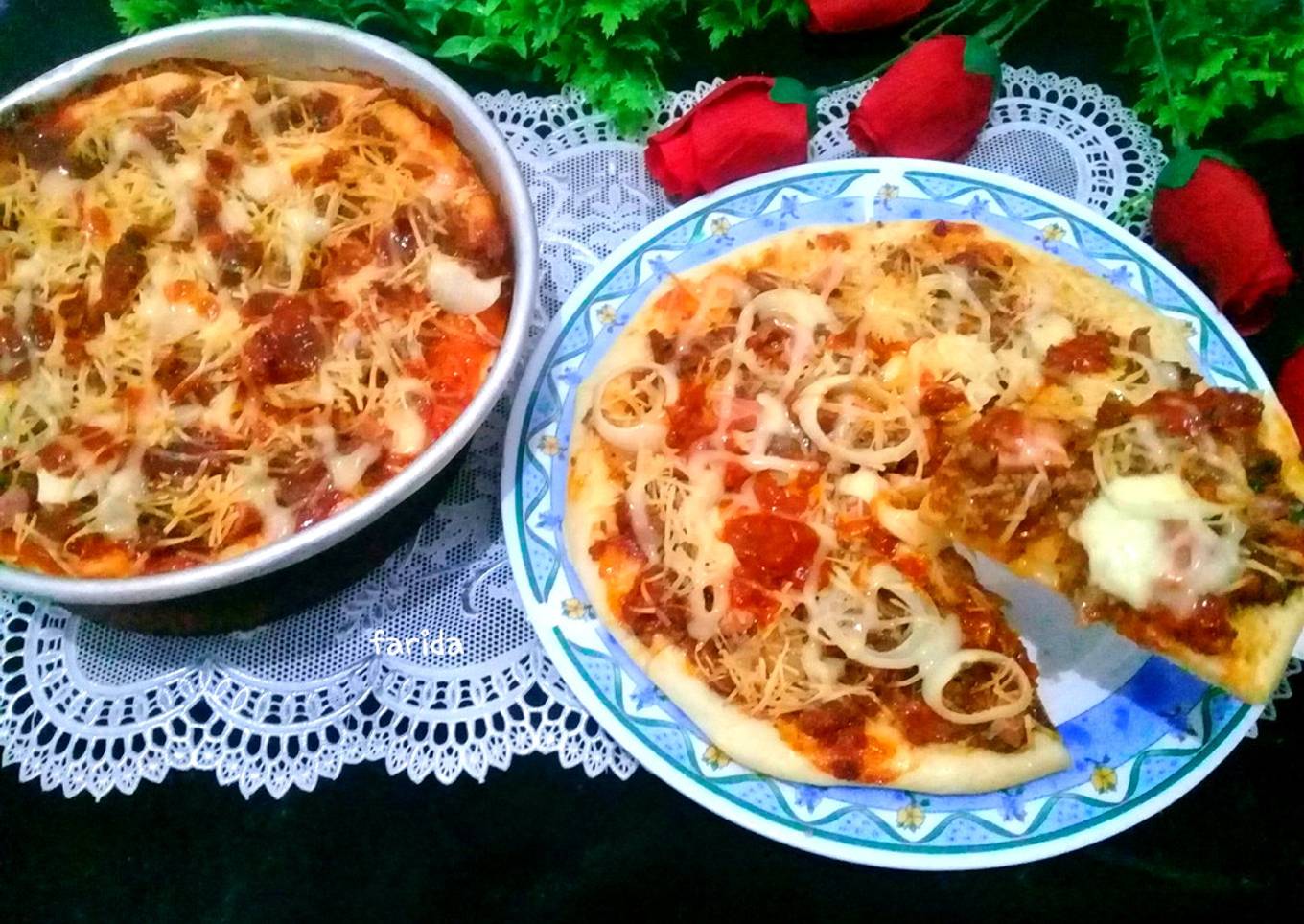 Beef black pepper Pizza