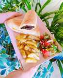 ساندویچ مرغ و اسفناج