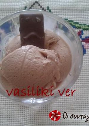 Φωτογραφία της συνταγής Παγωτό με snickers και ζαχαρούχο