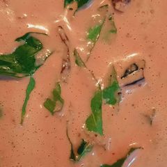A picture of Beetroot with coconut and curd.