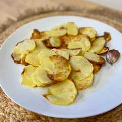 Una foto de Patatas panaderas en Airfryer