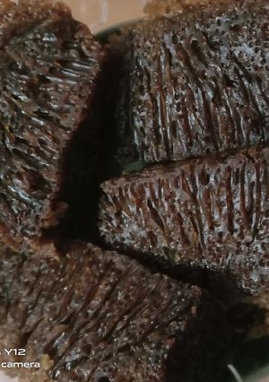 Foto resep Bolu karamel (sarang semut) no mixer