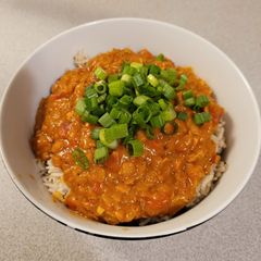 Red Lentil Dahl (Vegetarian) A picture of Red Lentil Dahl (Vegetarian).