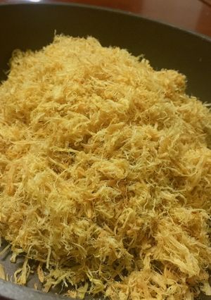 Hình của món Ruốc thịt (chà bông thịt heo).