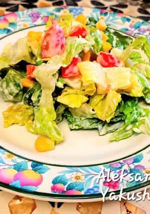 A picture of Light Beijing cabbage salad.