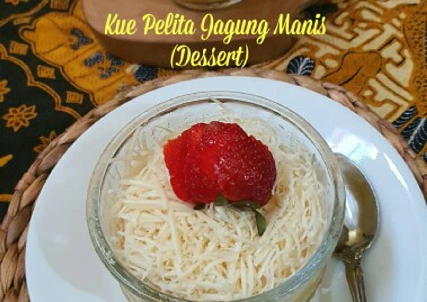 (Dessert) Kue Pelita Jagung Manis / Sweet Corn Cake