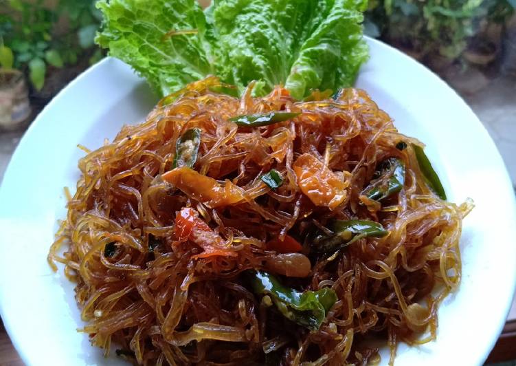 Resep Oseng mie soon pedas, Sempurna