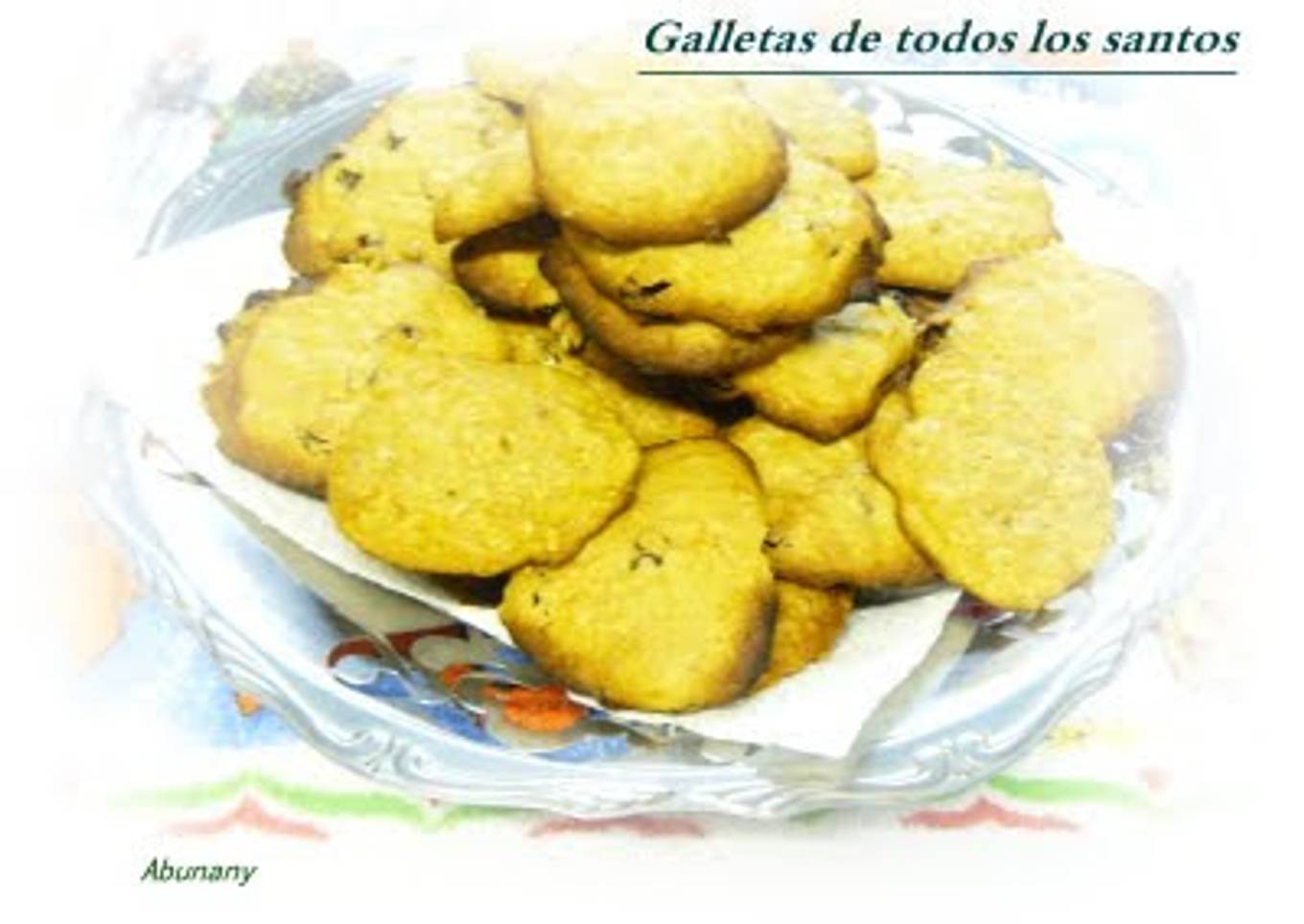 Galletas de todos los santos