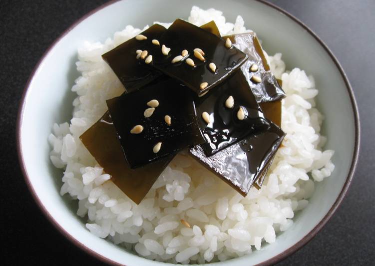 Recipe of Any-night-of-the-week Kombu ‘Tsukudani’