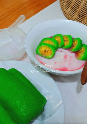 Foto resep Es Pisang Ijo