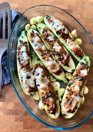 Une photo de ☆Courgettes Farcies☆