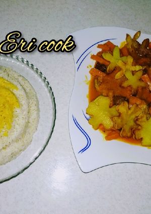 عکسی از دستور خوراک بال و ران بوقلمون😋🍗