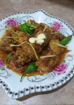 A picture of Dhaba Style Chiken Karahi.