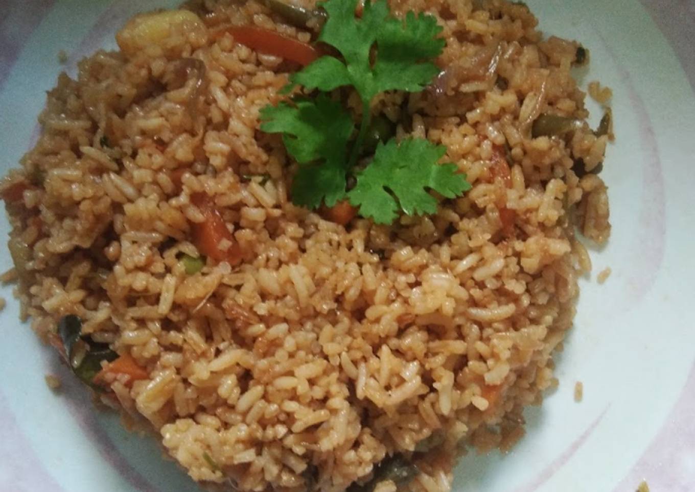 Veg fried pulav