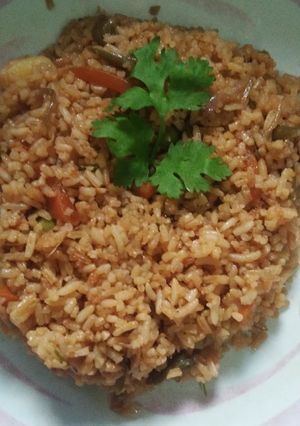 A picture of Veg fried pulav.