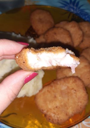 Una foto de Croquetas de jamón y queso súper cremosas