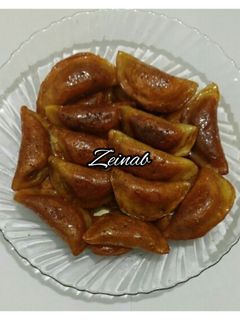 عکسی از دستور قطایف (شیرینی عربی)