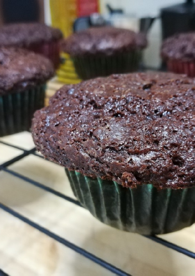 Una foto de Magdalenas de Chocolate