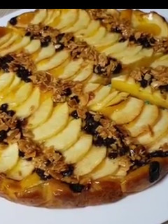 صورة لوصفة تارت بالتفاح لذيذة وشهية 😋😋