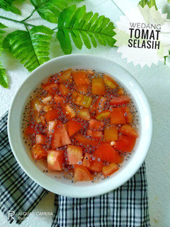 Foto resep Wedang Tomat Selasih