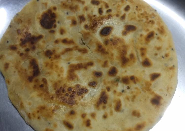 Recipe of Quick Aloo-matar kulcha