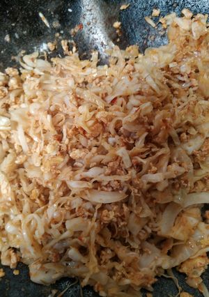 Foto resep Kol tumis telor