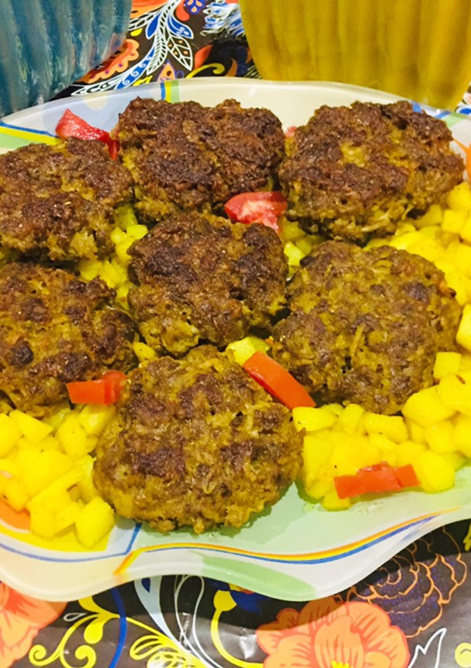 عکسی از دستور شامی کبابی