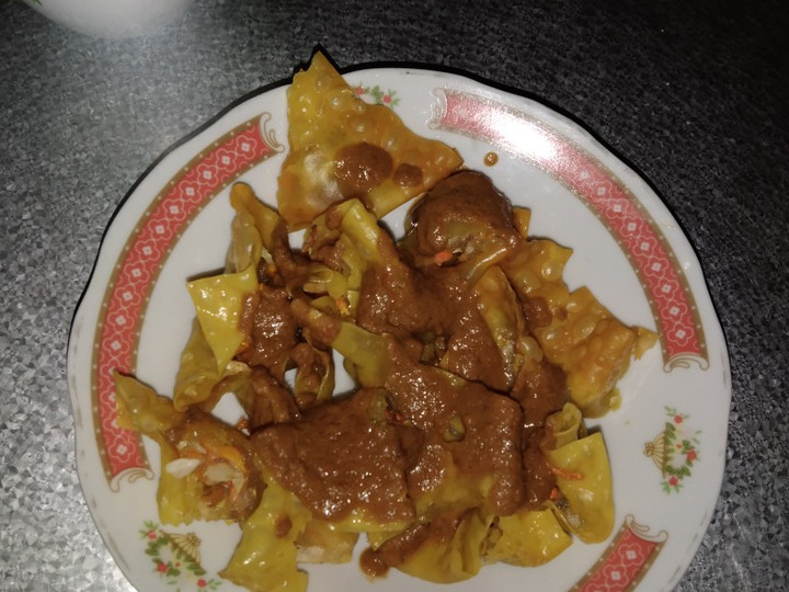 Resep Batagor pangsit goreng isi sayur👌 yang Enak