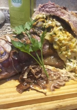 Una foto de Colita de cuadril rellena
