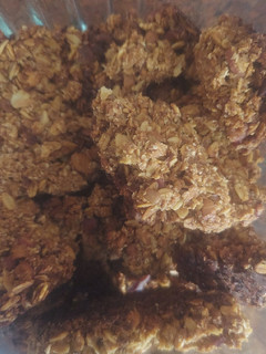 A picture of Sugar free, gluten free granola bar.