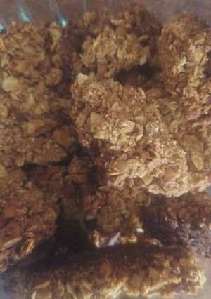 A picture of Sugar free, gluten free granola bar.