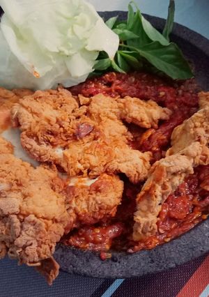 Foto resep Ayam geprek crispy
