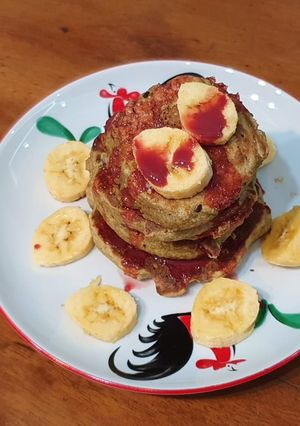 Foto resep Pancake Berdarah (DIET!!!)