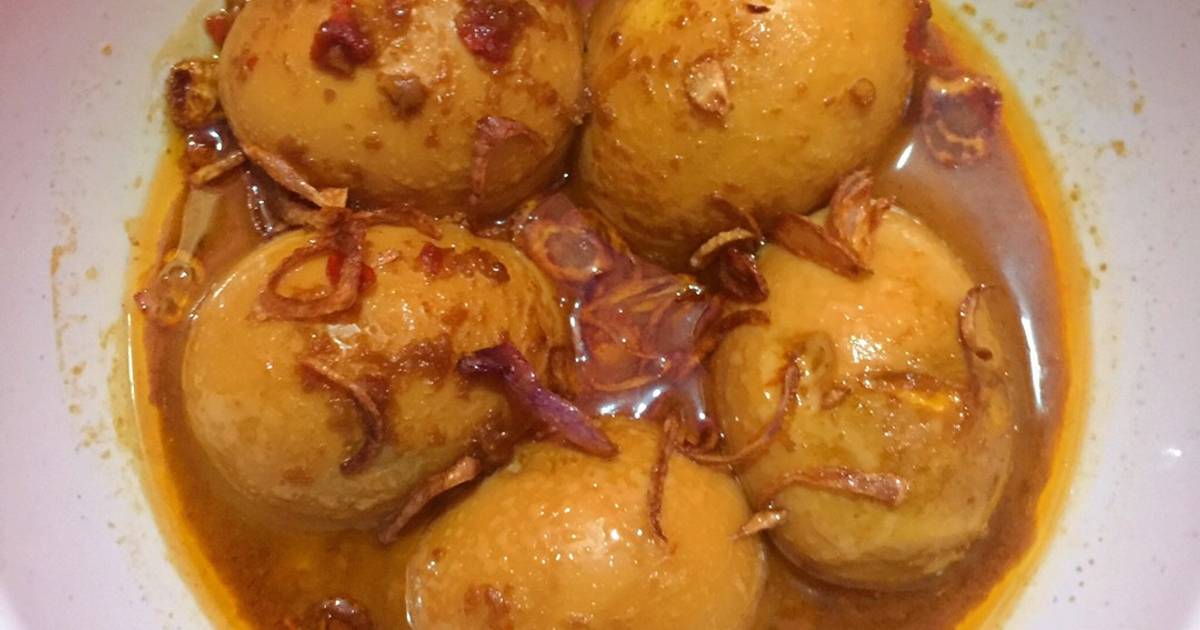 Resep Semur Telur Kecap Simpel Oleh Desti Rosmiati Cookpad