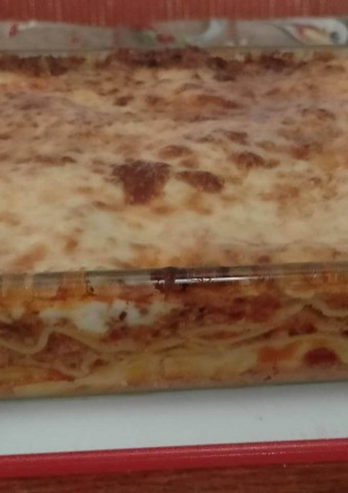 Una foto de Lasaña de ternera