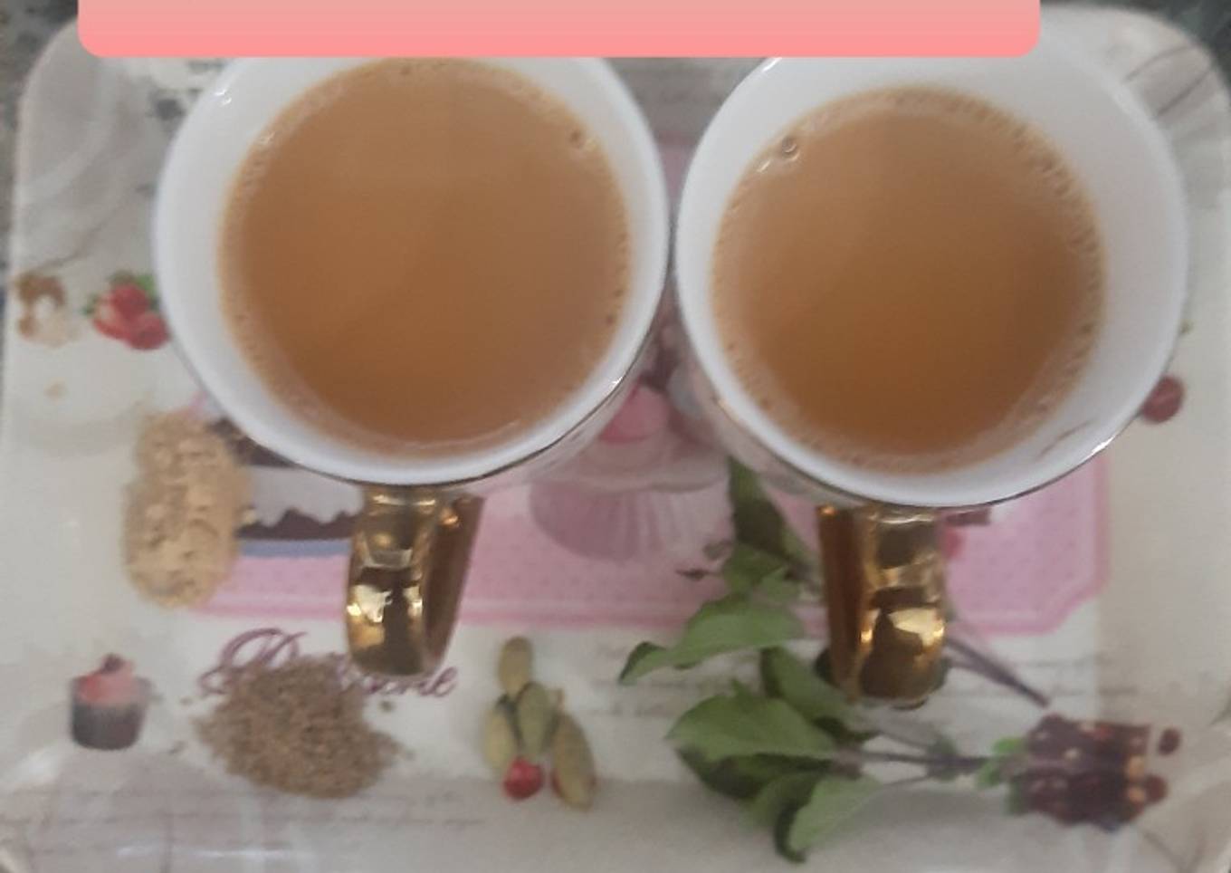 Cardamom tea
