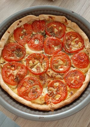 Une photo de Tarte à la tomate