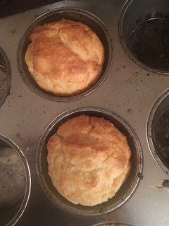 A picture of Cream muffins.
