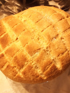 Una foto de Pan de Aceite y Escamas de Sal de Pimentón de la Vera