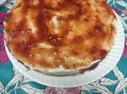 Una foto de tarta de queso con sobaos