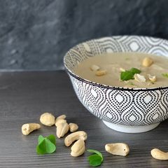A picture of Cashew “cheese sauce”.