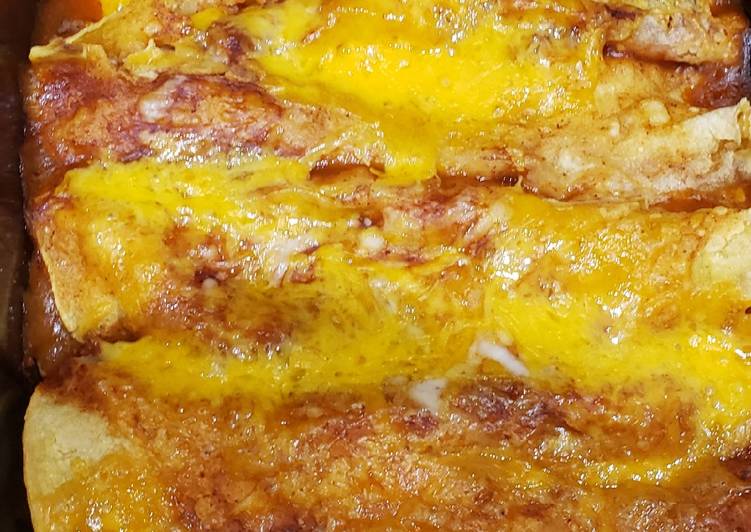 Easiest Way to Make Award-winning Mindless Chicken enchiladas